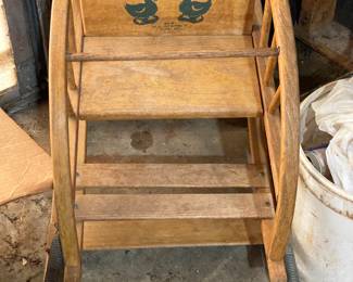 Vintage child’s rocker 
