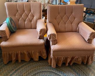 Two small chairs