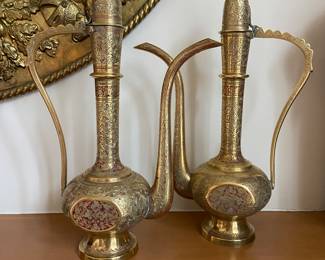 Brass Turkish Coffee Pots