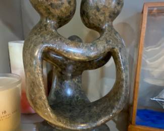 Friends Sculpture Signed