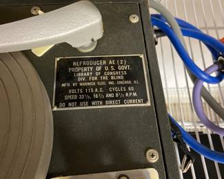 Record Player Details