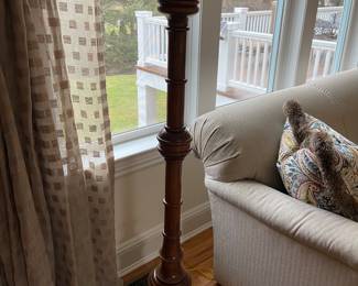 A Pair of Custom Floor Lamps ,