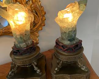 Jadeite Quartz Lamps