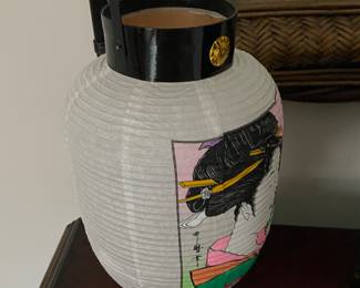 Rice paper Table Lamp