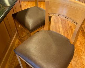 2 Bar Stools, they match the Kitchen Chairs