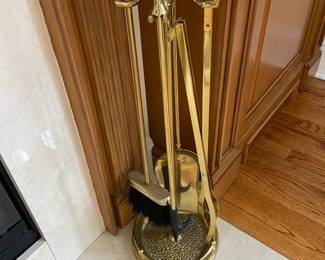 Brass Fireplace Tools