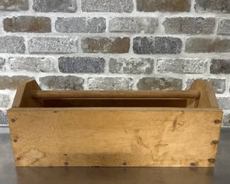 Wooden Tool Caddy