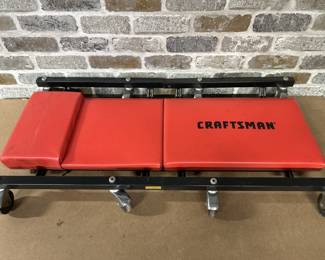 Red & Black Craftsman Mechanic's Creeper