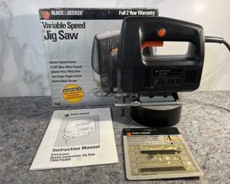 Black & Decker Variable Speed Jigsaw