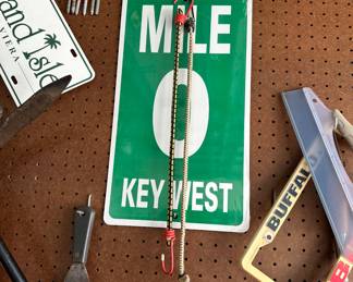 Mom marker zero sign from Key West