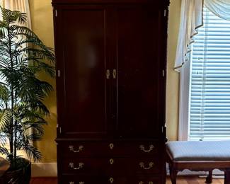 KINDEL Entertainment Cabinet / Chest  from San Francisco  (upstairs)
6’7” x 3’7”w x 23.5”d