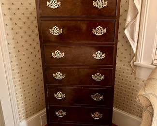 American Masterpiece Collection by HICKORY. (In downstairs bedroom) 
52.5” x  22” x 16” deep