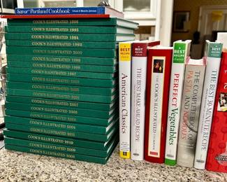 Cook’s Illustrated Collection /many years issues