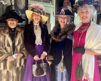 Belles & Beaus of Jacksonville May add a classic touch in period dress in homage to the Historic past of the Helms home