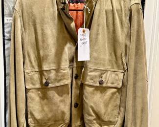 Paul & Shark yachting label / leather