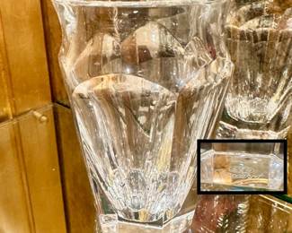 Baccarat Crystal Vase