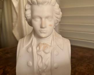 Alabaster Bust 
7.5”