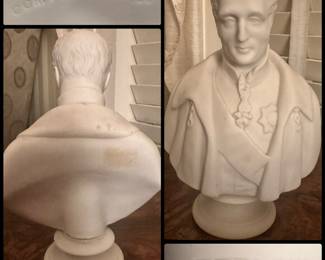 Ceramic Copeland Bust 
7.25”