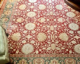 9’10”x 8’5”  (in the Book Room downstairs )