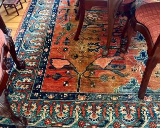Carpet Pakistan 9 x 12. (In dining room)