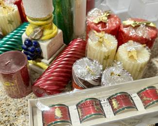 New Christmas candles plus