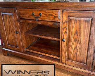 54”w x 32.25”t x 19”d (in guest room)