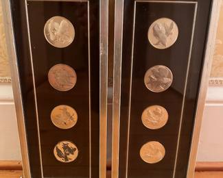 Franklin Mint Sterling Silver rounds / 8 of series of 20