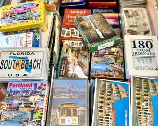 Collection travel phamphlets from everywhere 