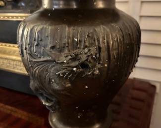 11.5” tall x 8.5” wide Dragon Pot