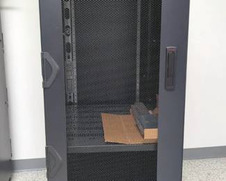 Schroff Stationary Server Rack, 64" x 23.5" x 31.5"