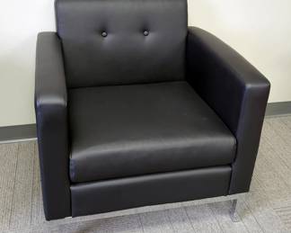 Office Star Products Metal Framed Chair, 31" x 31" x 29"