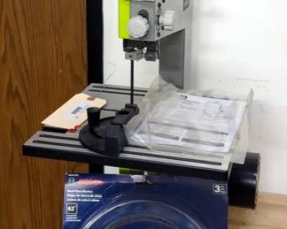 Ryobi 9" Band Saw, Model BS904G, With Bosch 62" Replacement Band Saw Blade
