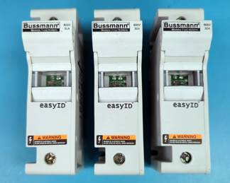 Bussmann Fuse Holders, Model CH30J3I, Qty 3
