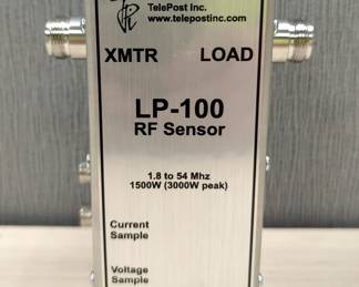 TelePost XMTR Load 1.8 To 54 MHZ 1500W RF Sensor, Model LP100