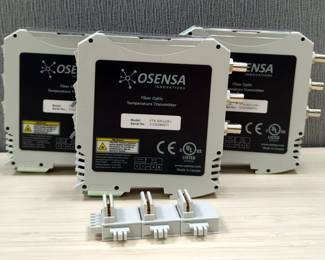 Osensa Fiober Optic Temperature Transmitter, Model FTX-300-LUX+, Qty 3