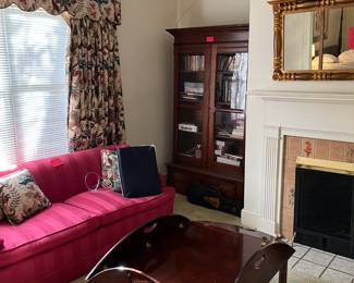 Main bedroom sitting area furnishings. Mirror not for sale. Table has been sold.