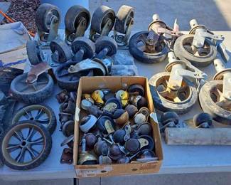 Wheel And Castor Sets Lot