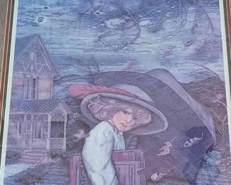 Annie And The Autumn Wind Signed Print