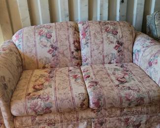 Floral Loveseat By Ashley Furniture
