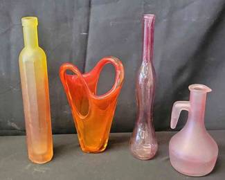 Orange Pink Decor