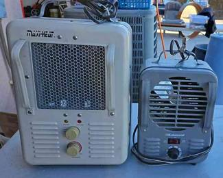Two Space Heaters