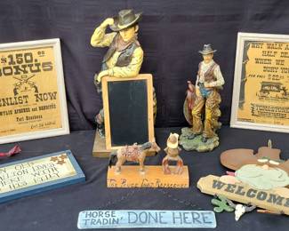 Cowboy Sculptures More