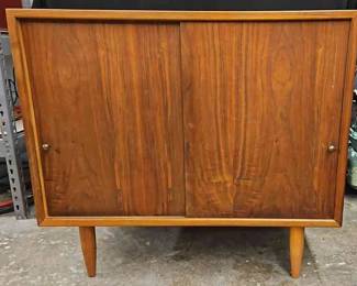 Vintage Sliding Door Cabinet