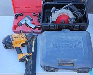 Pneumatics And Circular Saw