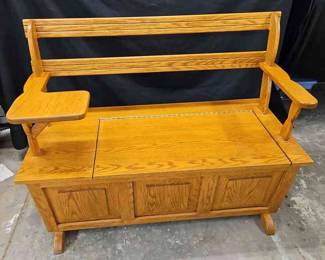 Wooden Bench Seat