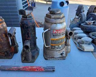 Trio Of Bottle Jacks