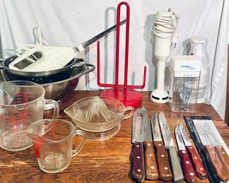 Knives Juicer Vintage Strainers More