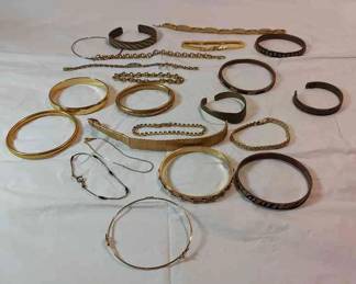 Gold Toned Bracelets