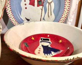 Christmas And Thanksgiving Platters