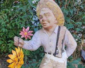 Cement Garden Statue